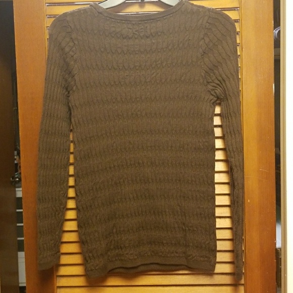 Kim Rogers sweater size small in brown - Picture 4 of 4